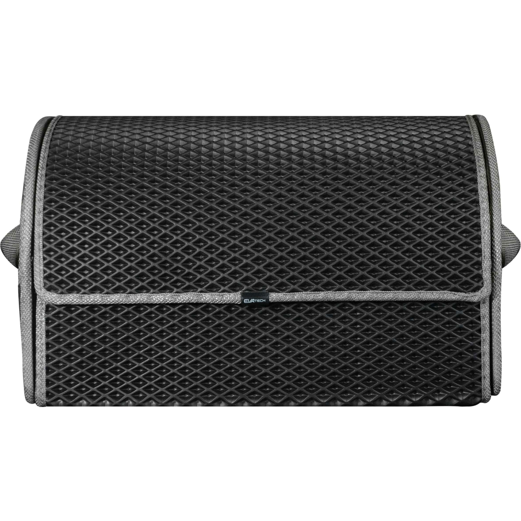 Сумка-органайзер EVAtech M-PRO 32x50x30 см. Ромб чорний з сірим кантом (BS13642OM3RBG) - зображення 1