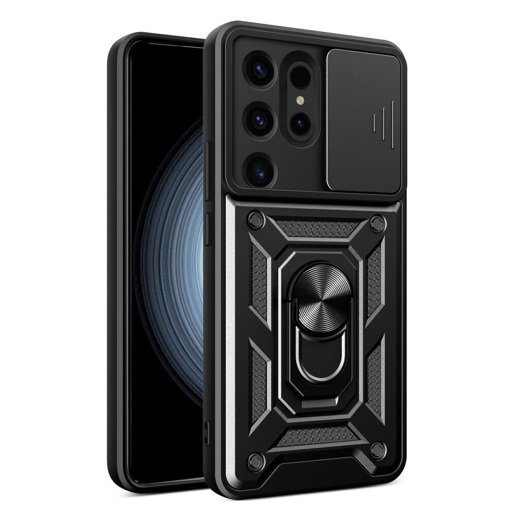 Чохол до мобільного телефона BeCover Military Samsung Galaxy S24 Ultra SM-S928 Black (710683) - зображення 9