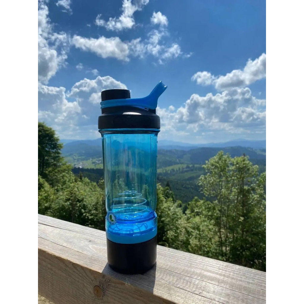 Шейкер спортивний Casno 600 мл KXN-1199 з вінчиком Синій (KXN-1199_Blue) - зображення 4