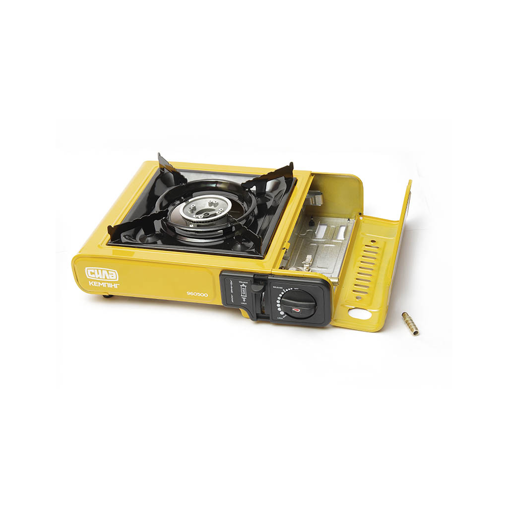 Портативна газова плитка СИЛА Сушеф з п'єзопідпалювачем (960500) - зображення 3