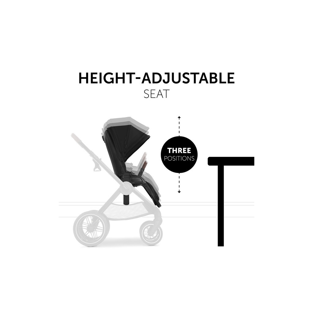 Коляска Hauck 2 в 1 Walk N Care Air (Black) (16547-8) - зображення 5