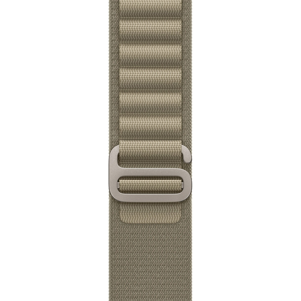 Ремінець до смарт-годинника Apple 49mm Olive Alpine Loop - Medium (MT5U3ZM/A) - зображення 2