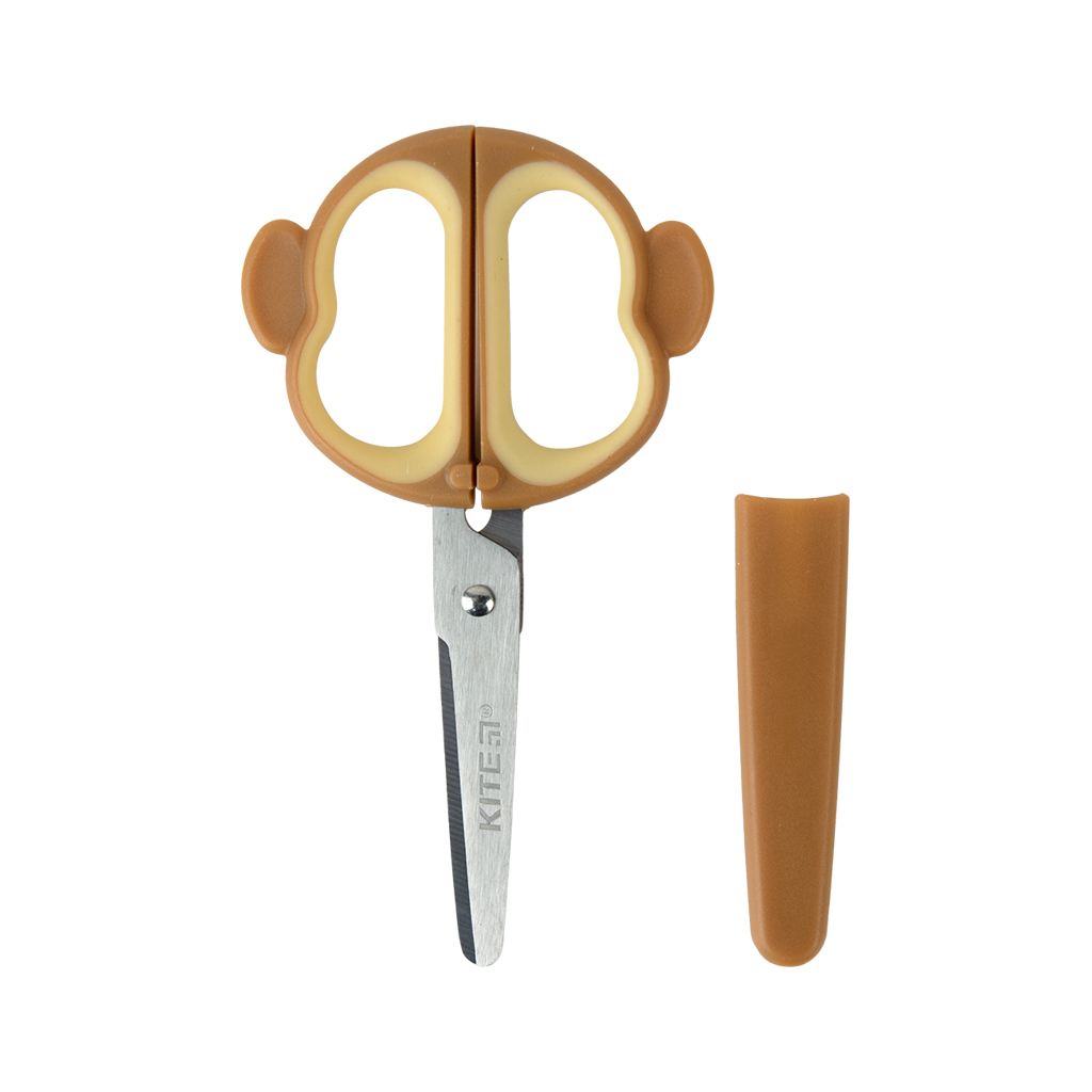 Ножиці Kite дитячі в футлярі Monkey, 13 см (K21-017-03) - зображення 3