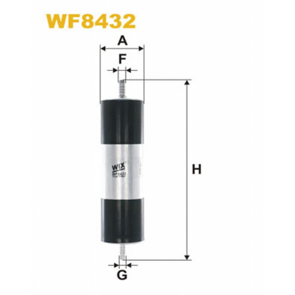 Фільтр паливний Wixfiltron WF8432 - зображення 1