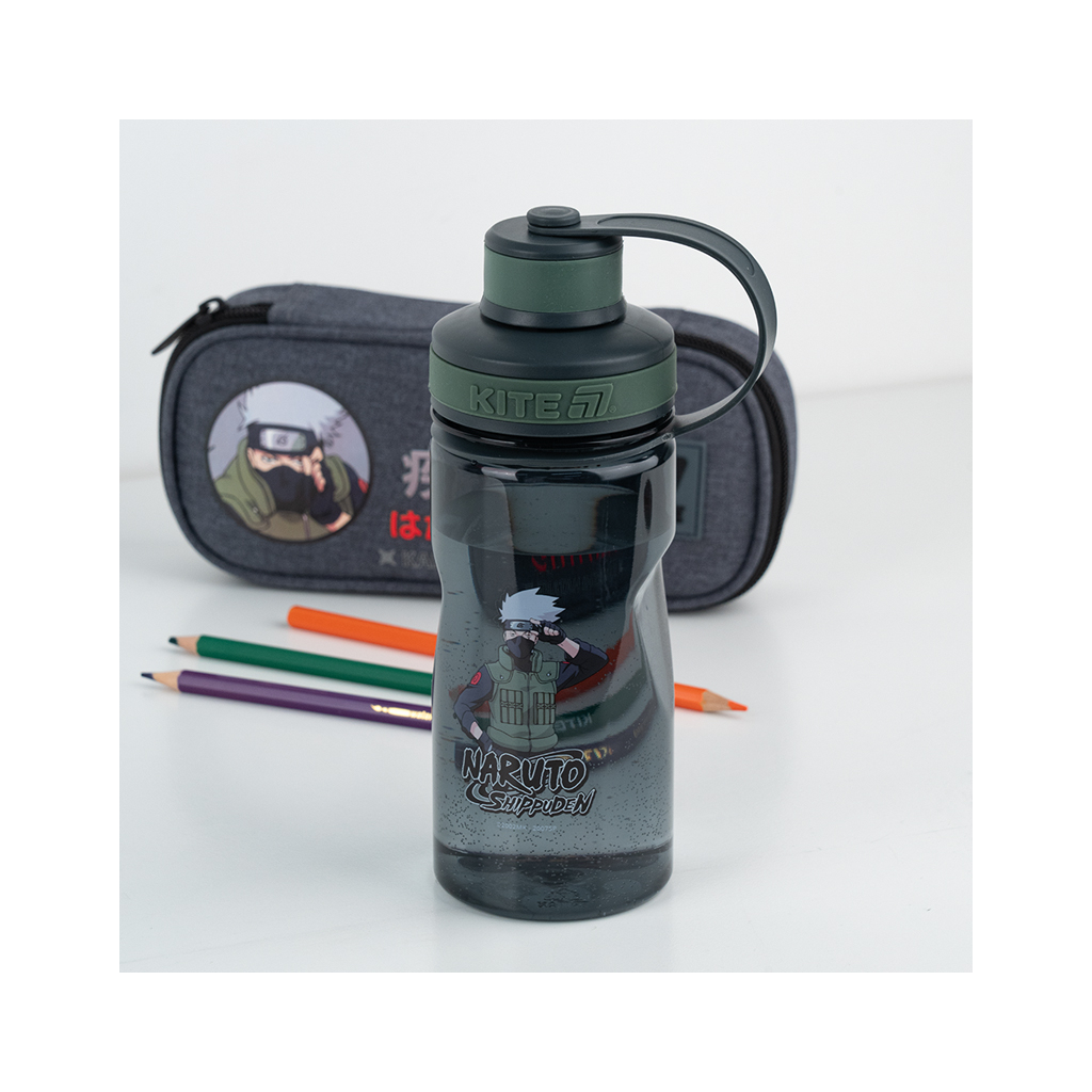 Поїльник-непроливайка Kite Naruto, 500 мл, сіра (NR25-397) - зображення 5
