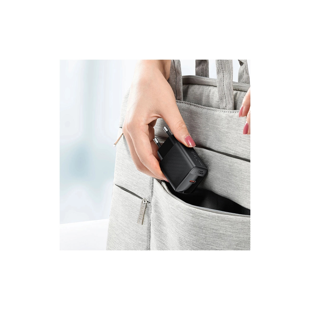 Зарядний пристрій Acefast A102 USB-C PD30W GaN Black (6974316283287) - зображення 6