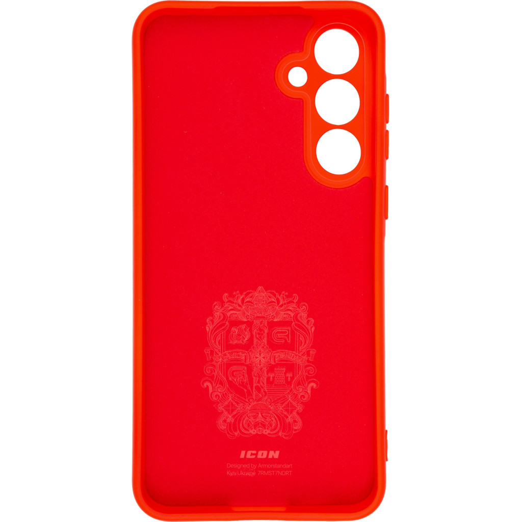 Чохол до мобільного телефона Armorstandart ICON Case Samsung A25 5G (A256) Camera cover Red (ARM76986) - зображення 2