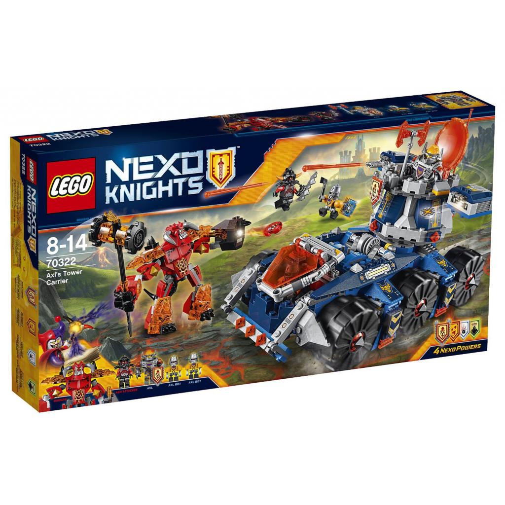 Конструктор LEGO Nexo Knights Баштовий тягач Акселя (70322) - зображення 1