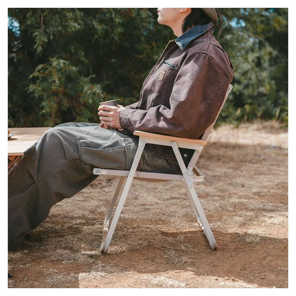 Крісло складане Naturehike CNK2300JU012 чорне (6976023926860) - зображення 7