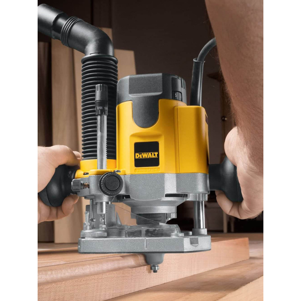 Фрезер DeWALT 1100 Вт, 8000 - 24000 об/хв, цанга 8 мм (DW621) - изображение 7