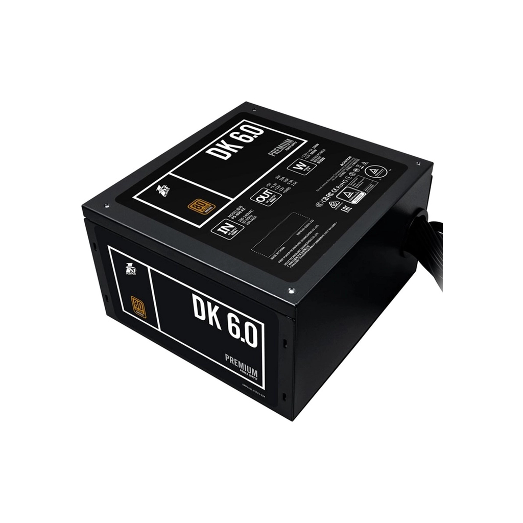 Блок живлення 1stPlayer 600W (DKPM-BRZ-600-BK-EU) - зображення 3