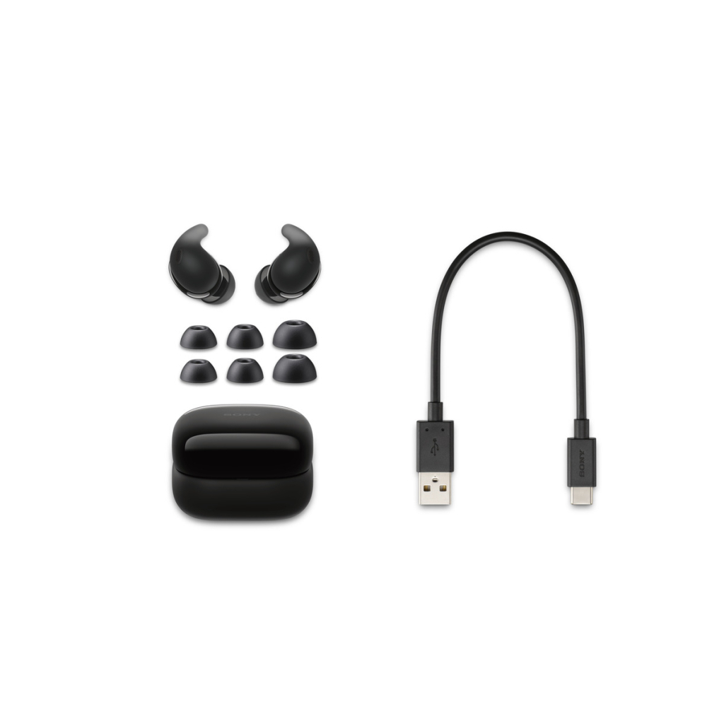 Навушники Sony LinkBuds Fit Black (WFLS910NB.CE7) - зображення 5