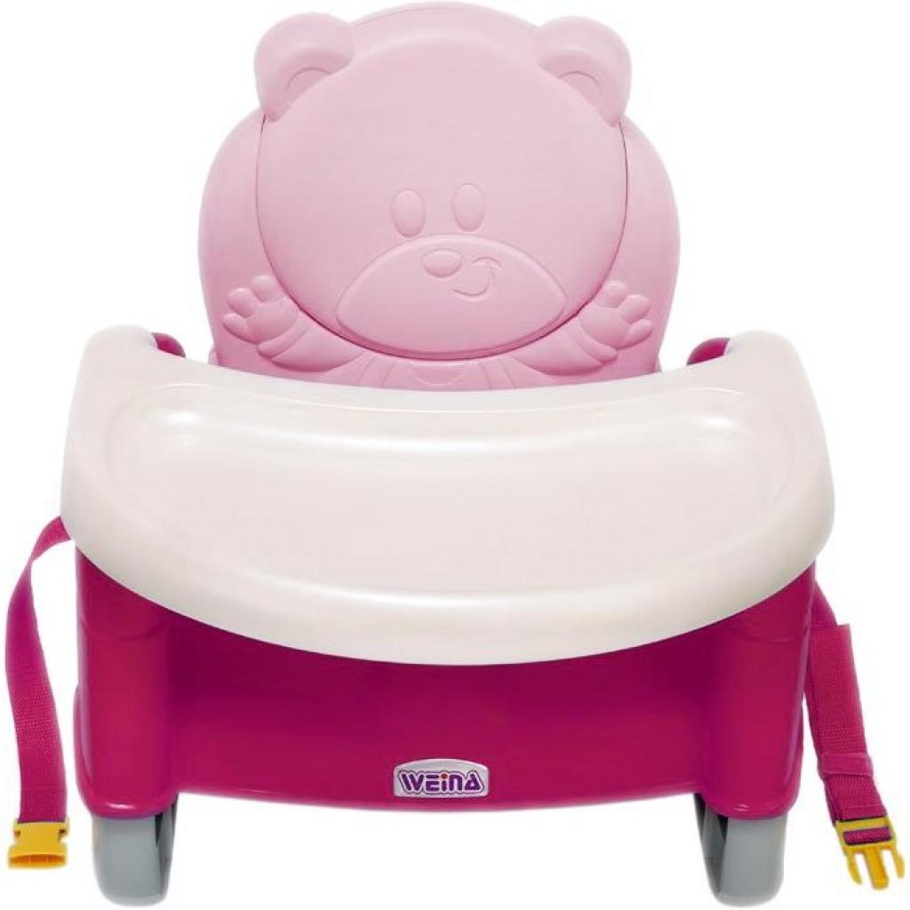 Стілець для годування Weina бустер Teddy Bear рожевий (4019.02) - зображення 2