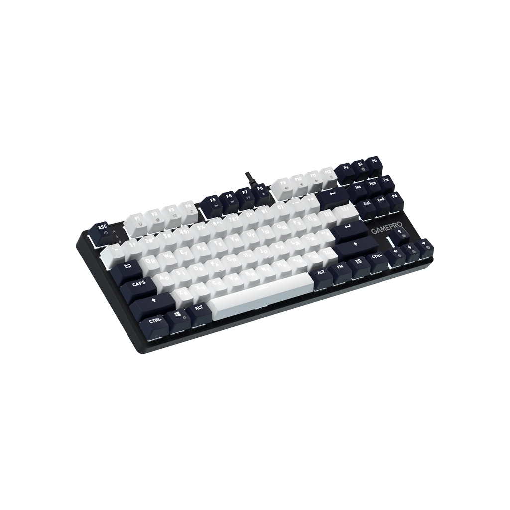 Клавіатура GamePro Genesis Metallic MK110B Outemu Red Switch USB UA Black (MK110B) - зображення 3