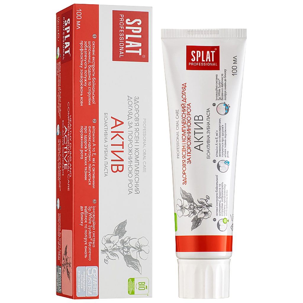 Зубна паста Splat Professional Activ 100 мл (7640168930011) - зображення 1