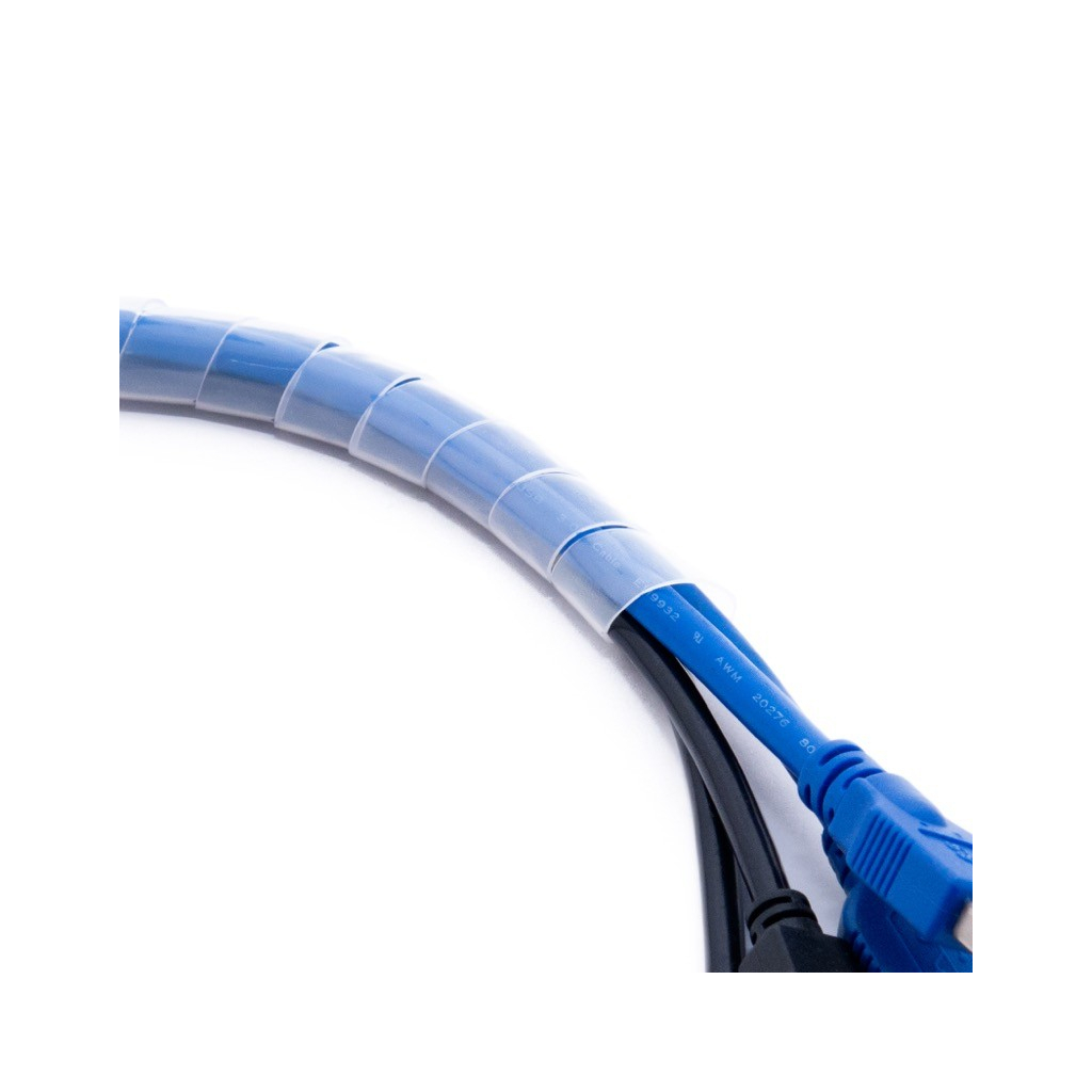 Кабельний організатор Extradigital Cable twine CC-919, White (KBC1729) - зображення 4