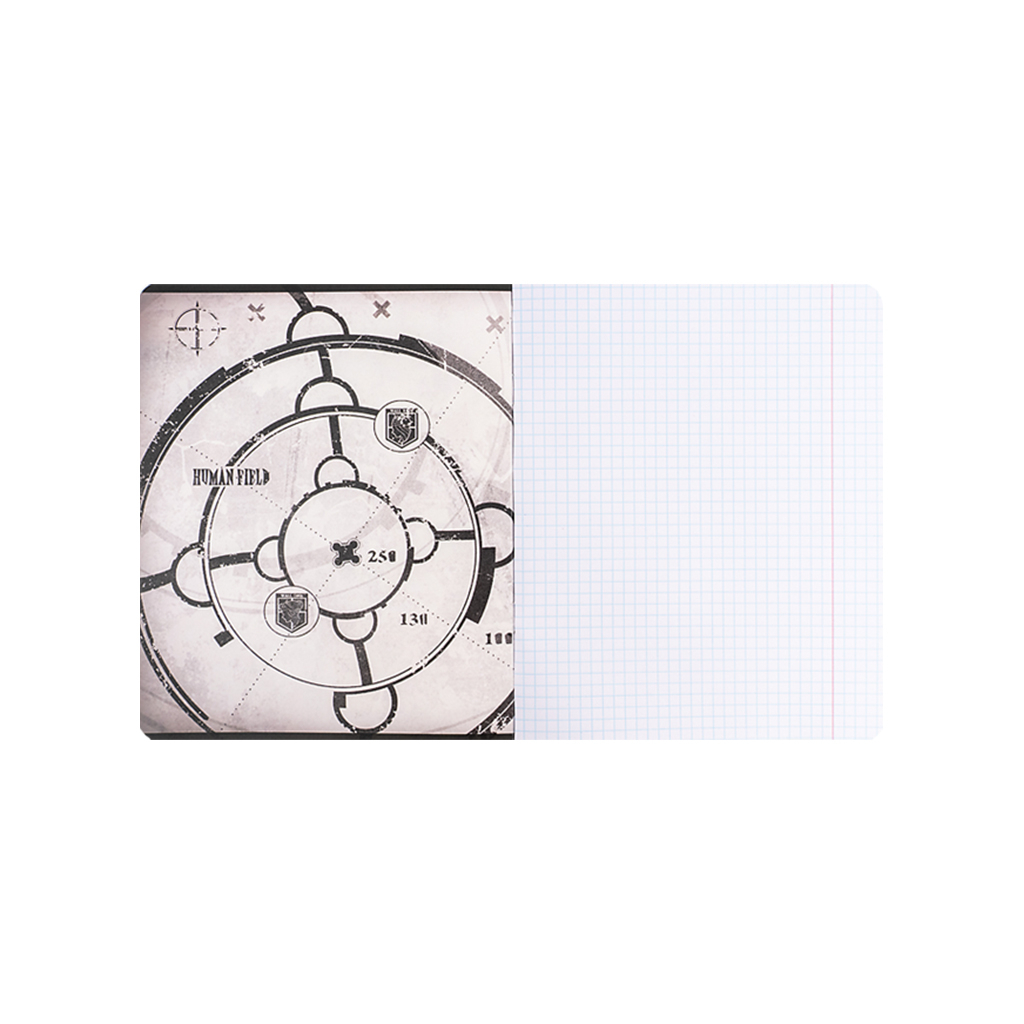 Зошит Kite Attack on Titan, 12 аркушів, клітинка (AT24-232) - зображення 4