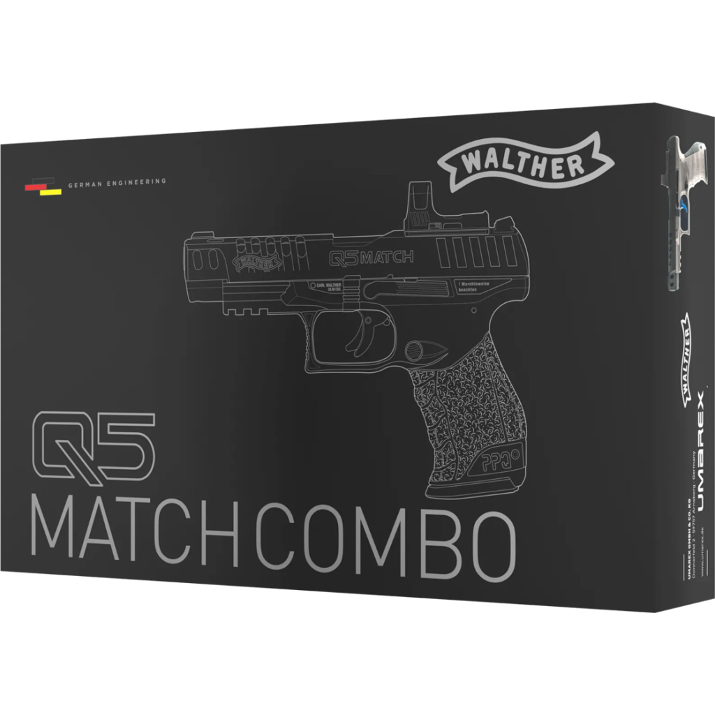 Пневматичний пістолет Umarex Walther Q5 Match Combo (5.8421-1) - зображення 5