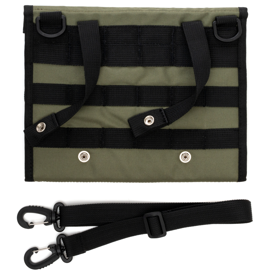 Чохол до планшета Vinga universal 10-11" MOLLE, Oxford 600D, Olive (VTB11UMOO) - зображення 4