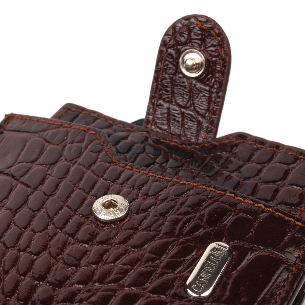 Гаманець Canpellini З натуральної шкіри Коричневий (21503) - зображення 5