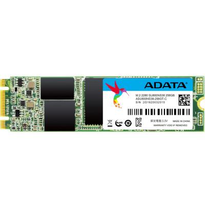 Накопичувач SSD M.2 2280 256GB ADATA (ASU800NS38-256GT-C) - зображення 1