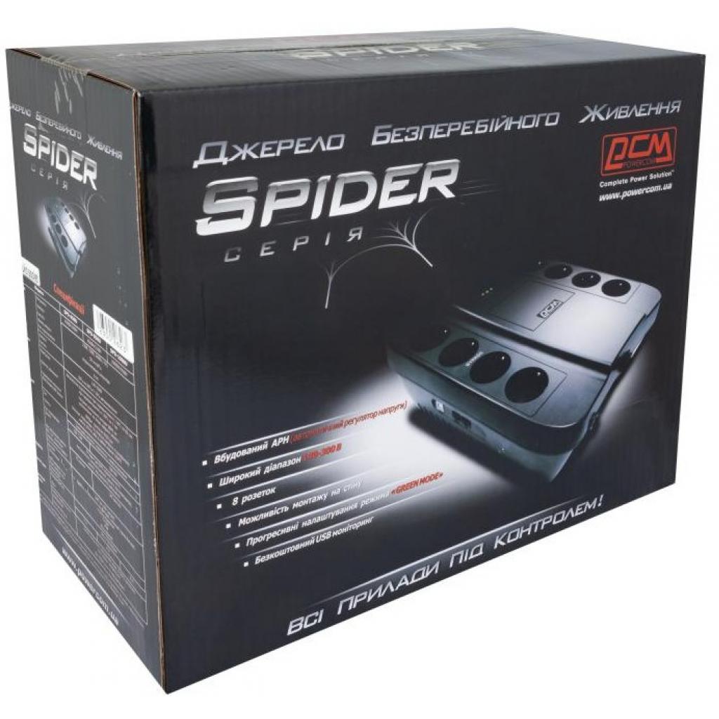 Пристрій безперебійного живлення Powercom SPD-850U - зображення 7