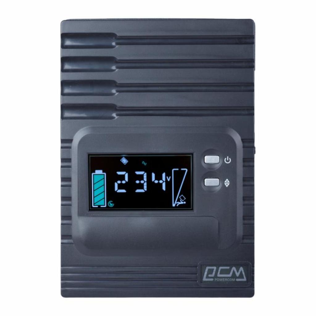 Пристрій безперебійного живлення Powercom SPT-1000-II LCD (SPT.1000.II.LCD) - зображення 1