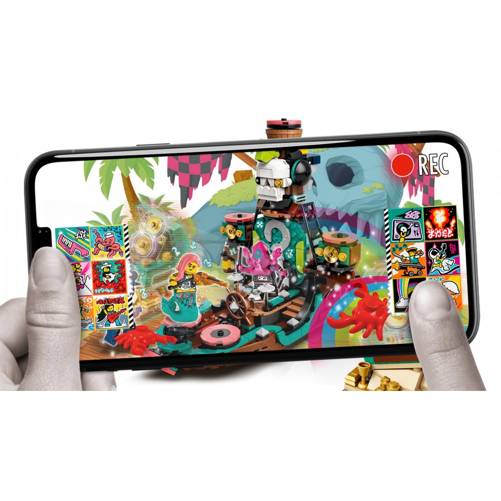 Конструктор LEGO VIDIYO Punk Pirate Ship (Корабель Пірата Панка) 615 деталей (43114) - зображення 8