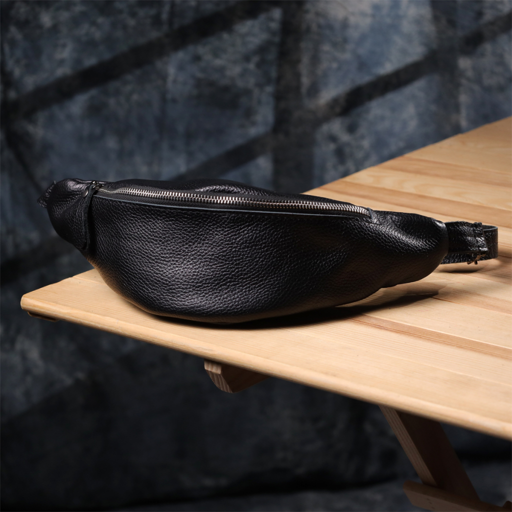 Сумка Shvigel З натуральної шкіри Чорна (23145) - зображення 9