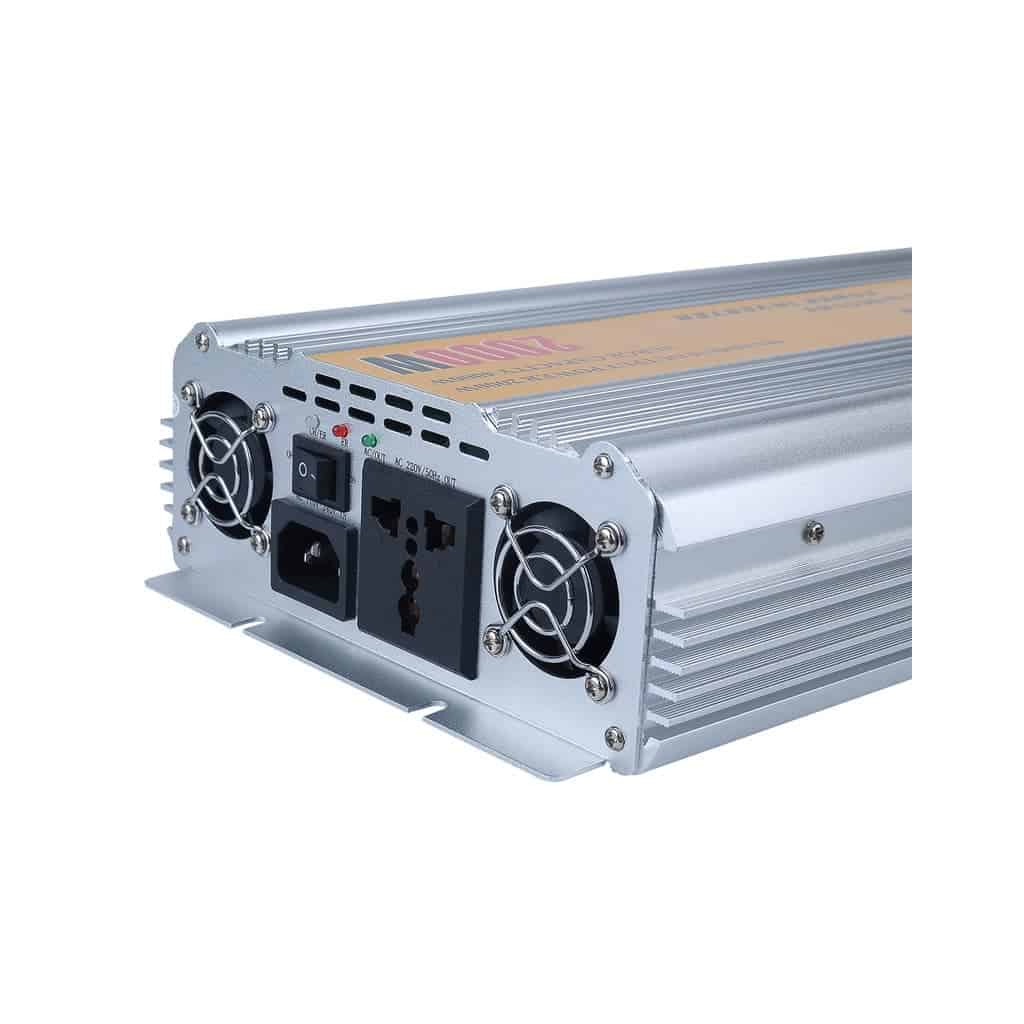 Автомобільний інвертор Meind 12V/220V 2000W + функція зарядки (MND-2000CD) - изображение 2