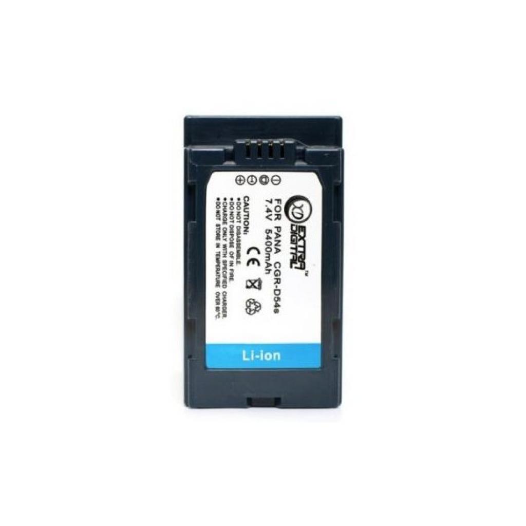 Акумулятор до фото/відео Extradigital Panasonic CGA-D54S (BDP2549) - зображення 1