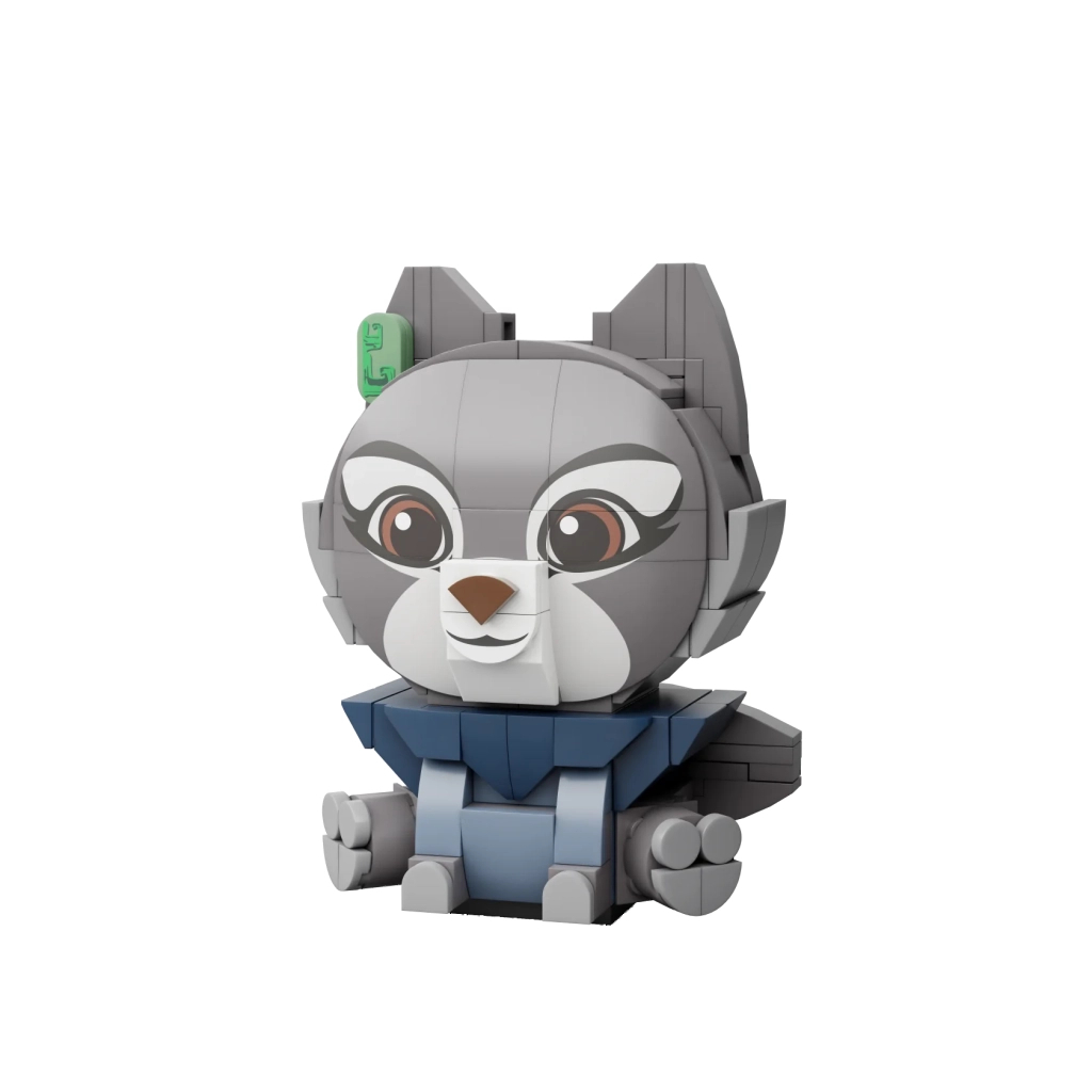 Конструктор Pantasy Kung Fu Panda Серія Сидячий малюк - Чжень (99127) - зображення 2