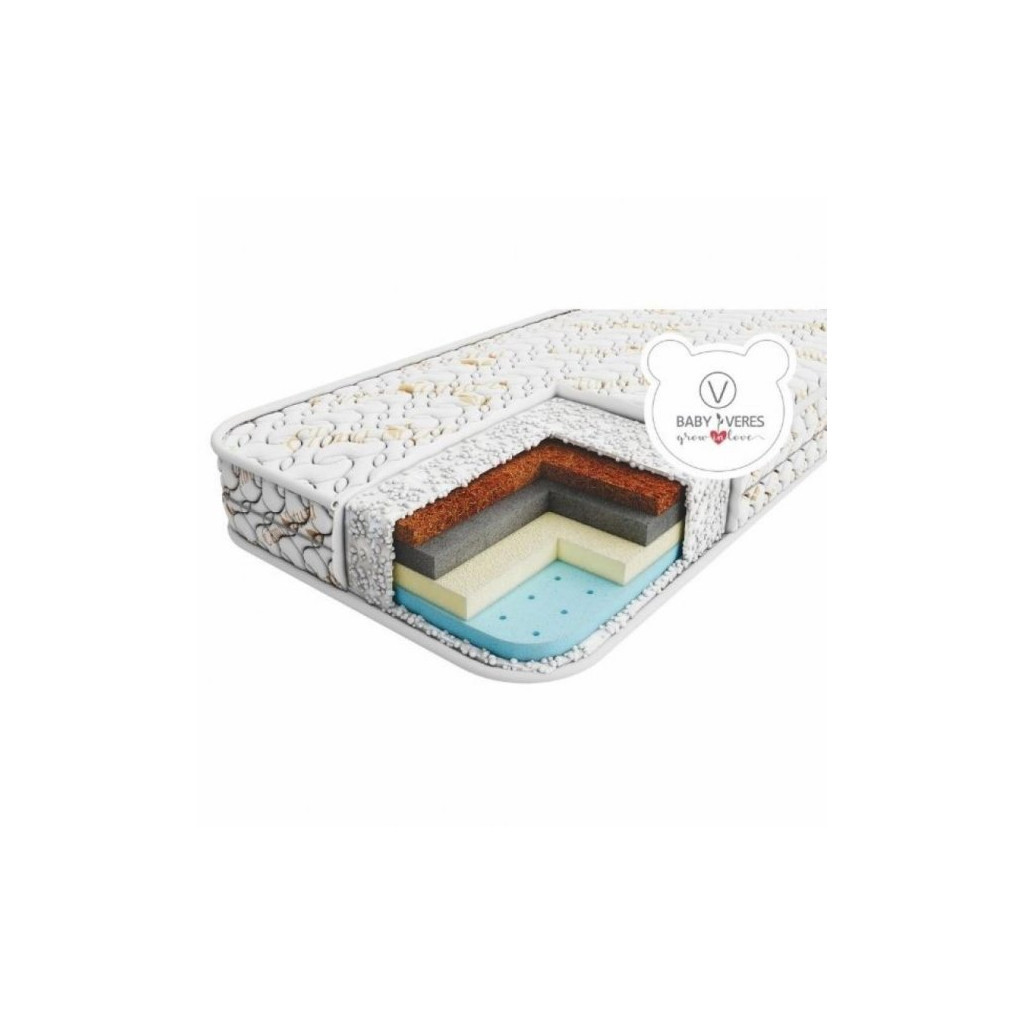 Матрац Верес Gel latex+Organic 190х80х22 см (52.2222.03) - зображення 1