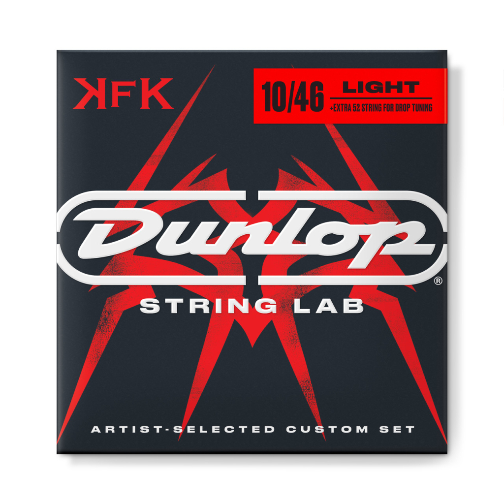 Струни для гітари Jim Dunlop String Lab Series Kerry King Guitar Strings (10-52) (KKN1052) - зображення 1