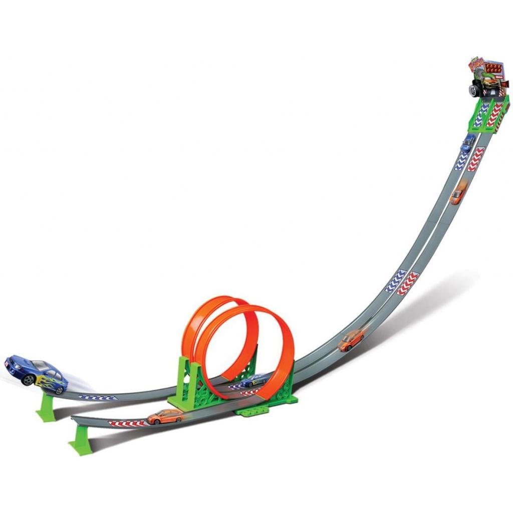 Автотрек Bburago Швидкісна петля (2 доріжки + 2 машинки) (18-30070) - изображение 1