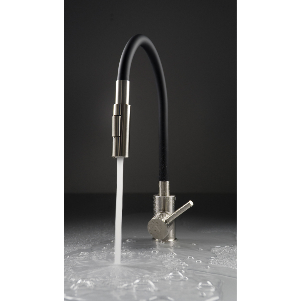 Мийка кухонна Deante Leda, мийка ZRD_2113 + зміш. BOC_B740, графіт (ZRDG2113) - изображение 5