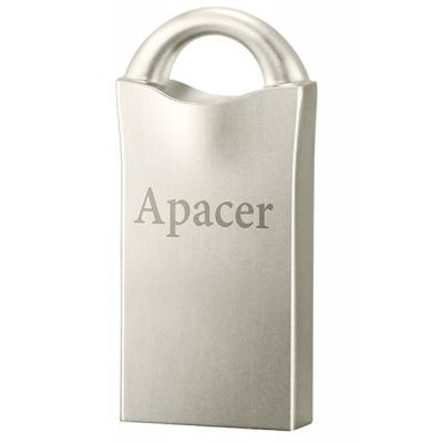 USB флеш накопичувач Apacer 16GB AH117 Silver USB 2.0 (AP16GAH117S-1) - зображення 2