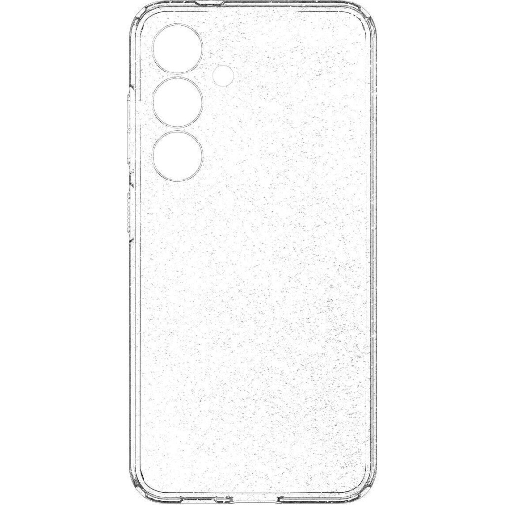 Чохол до мобільного телефона Spigen Samsung Galaxy S24, Liquid Crystal Glitter, Crystal Quartz (ACS07345) - зображення 5
