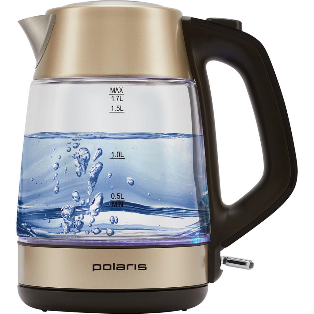 Електрочайник Polaris PWK 1760CGL Champagne - зображення 2