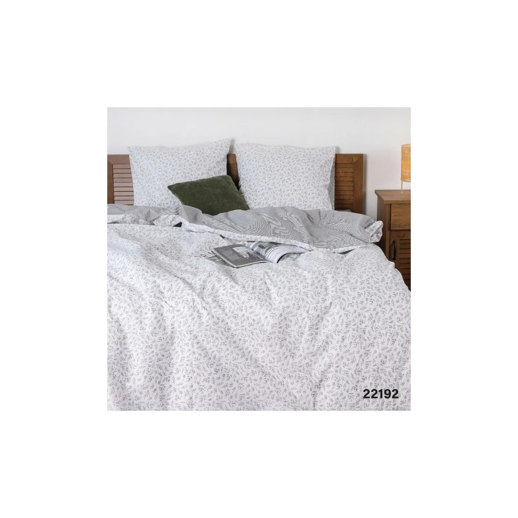 Постільна білизна Viluta 22192 Ранфорс з простирадлом на резинці євро (22192-ev_160) - зображення 1