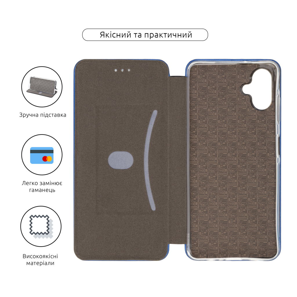 Чохол до мобільного телефона Armorstandart G-Case Samsung A06 (A065) Blue (ARM80126) - зображення 3