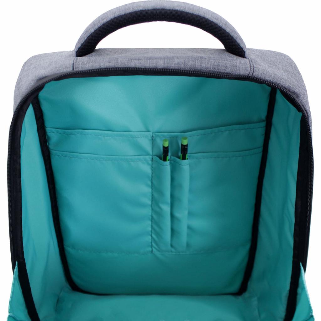 Рюкзак для ноутбука AirOn 16" Bagland breakwater 20л, 13869 Grey (4821784622190) - зображення 5