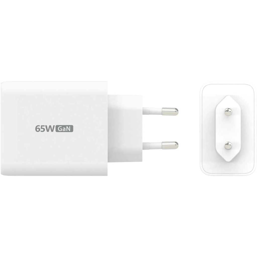 Зарядний пристрій J5create 1xUSB + 2xUSB-C 65W GaN QC3.0/PD/PPS (JUP3365E-EN) - зображення 5