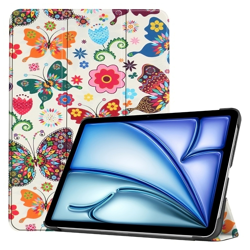 Чохол до планшета BeCover Smart Case Apple iPad Air 11" M2/M3 (2024/2025) Butterfly (711599) - зображення 2