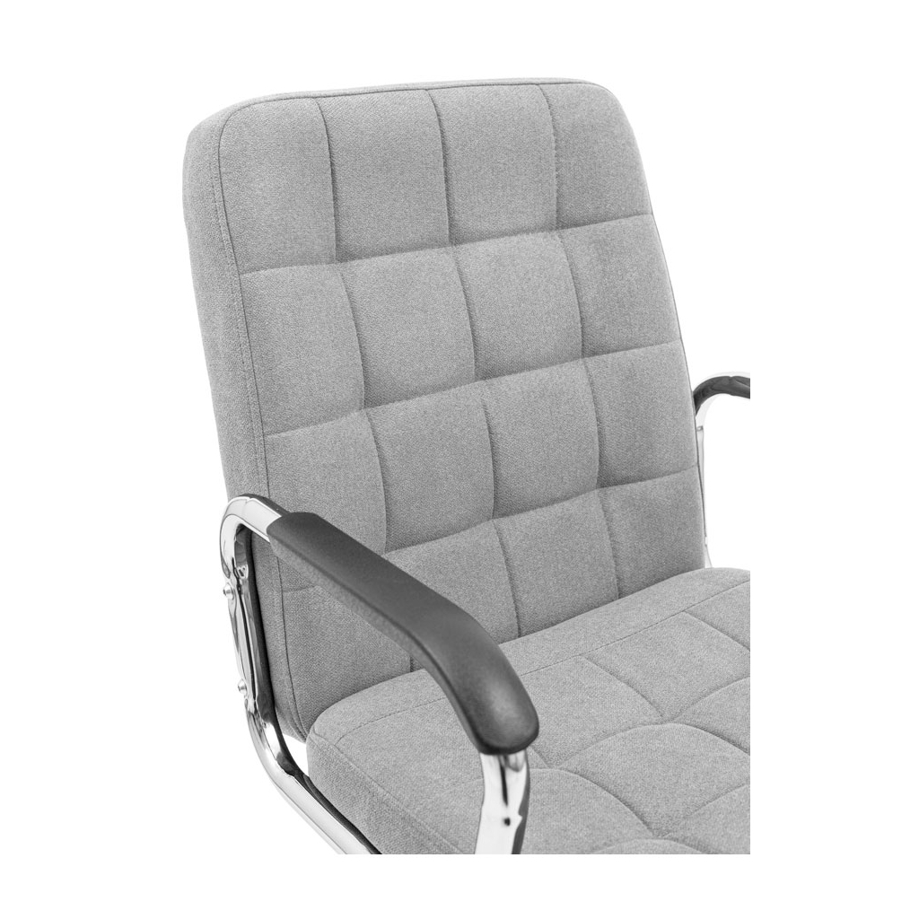 Офісне крісло Richman Брукс Хром Піастра Сірий (ADD0003109) - зображення 7