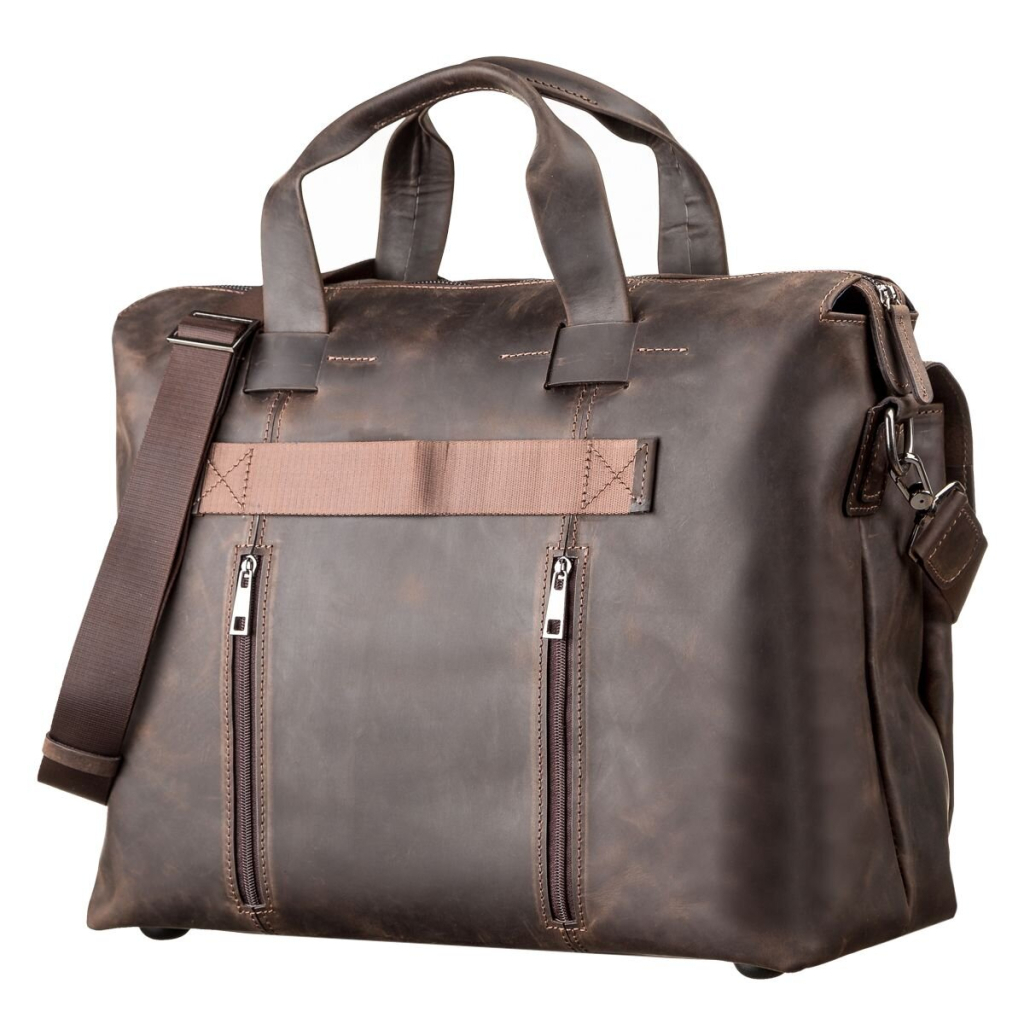 Сумка Shvigel Шкіряна Коричнева (11119) - зображення 2