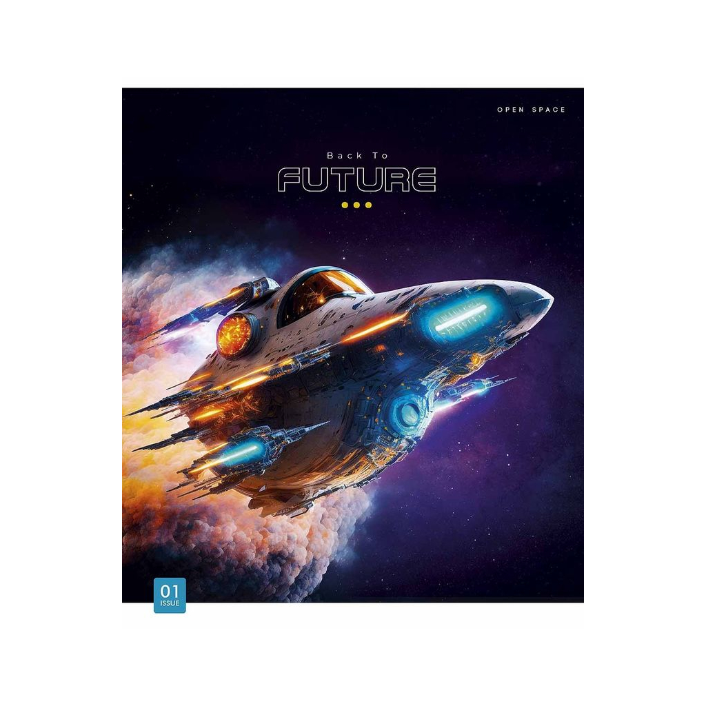 Зошит Школярик Open space клітинка 48 аркушів (048-3259K) - зображення 4