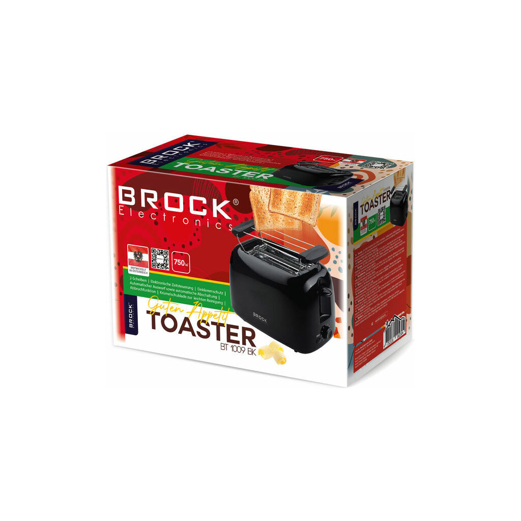 Тостер Brock BT 1009 BK - зображення 2