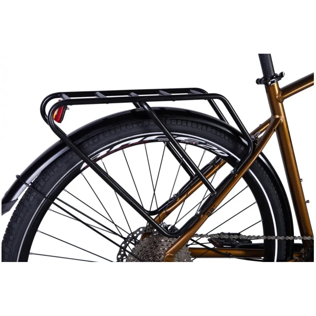 Велосипед Dorozhnik Korund AM DD 28" 20" AL 2024 Коричневий (OPS-D-28-416) - зображення 4