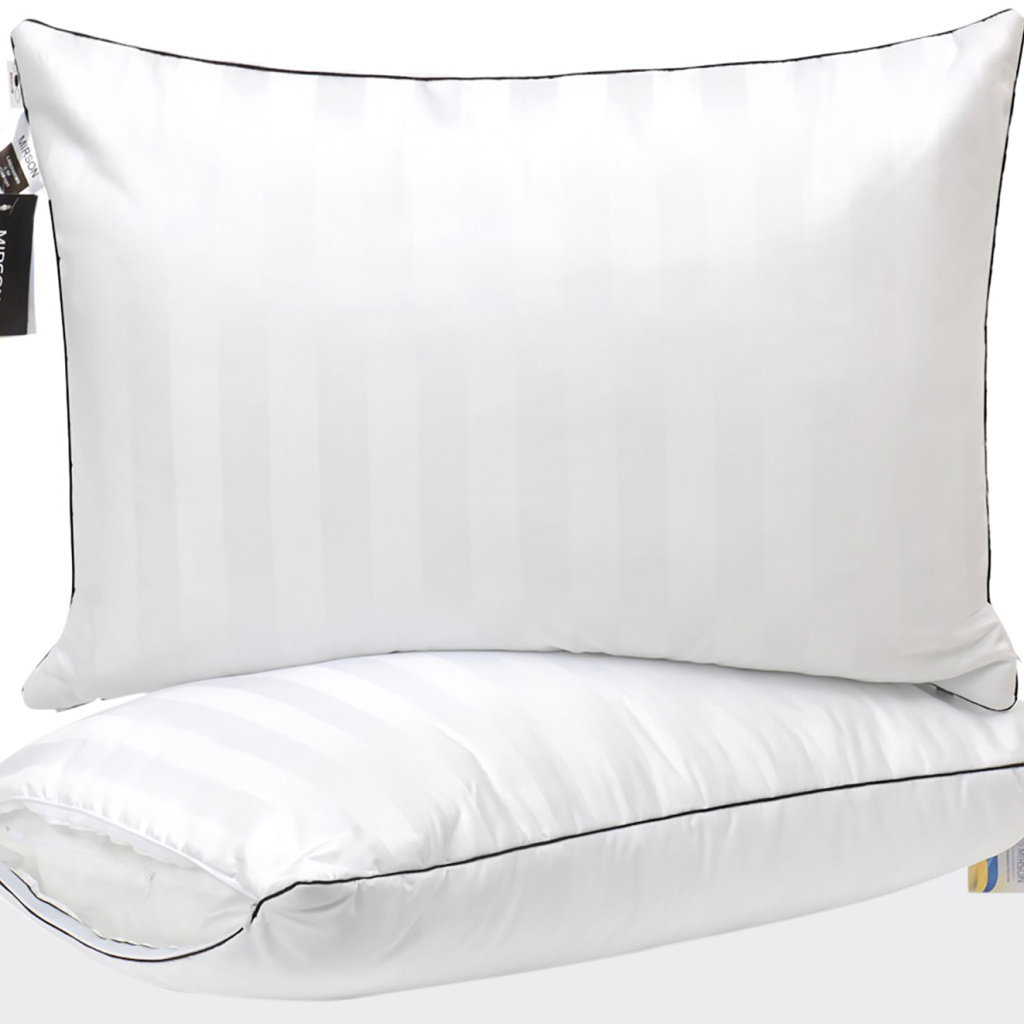 Подушка MirSon 1278 Royal Pearl Hand Made з евкаліптом М'яка 60х60 см (2200001519862) - зображення 1